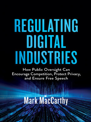 cover image of Regulating Digital Industries